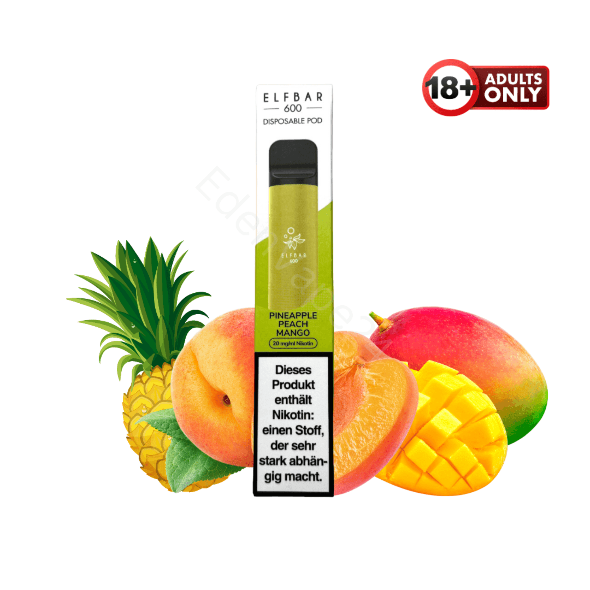 Elfbar 600 - Pineapple Peach Mango - EdenVape24